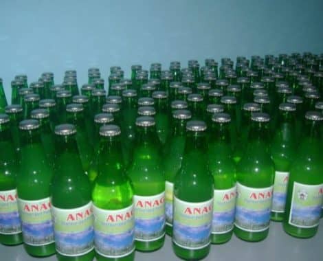 Palm Wine with labels