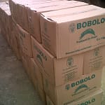 Boxes of Chede Bobolo ready for export